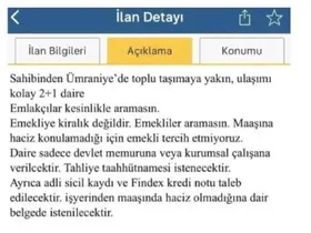 "Emekliye kiralık değildir" başlıklı ilan veren emlak şirketine idari para cezası uygulandı