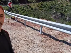 Emet’in tehlikeli köy yollarında bariyer çalışması yapılacak
