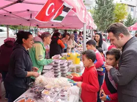 Emirbeyazıt İlkokulu’ndan Gazze’ye "Umut" sergisi
