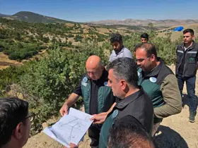 Emirler Göleti’nde gövde inşaatı için hazırlıklar sürüyor
