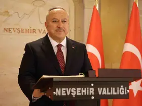 Emniyet Genel Müdürlüğü’ne atanan Vali Fidan için uğurlama töreni düzenlendi
