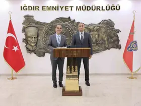 Emniyet Müdürü Erarslan Er, Vali Taşolar’ı ağırladı
