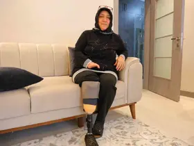 Enkazdan çocukları 9, kendi 5 gün sonra kurtulmuştu: Protezle yeni yaşam, deprem konutunda yeni bir başlangıç

