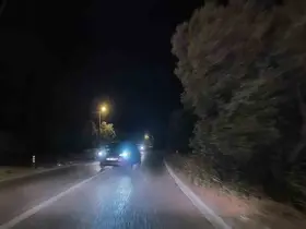 Erdek’te hatalı sollama kazaya davetiye çıkardı
