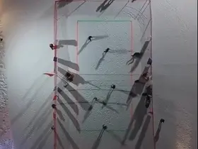 Ergan Dağı’nda kurumlar arası kar voleybolu heyecanı
