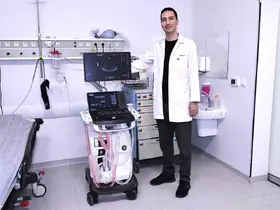 ERÜ acil servisinde yeni ultrason cihazı ile hızlı tanı konulacak
