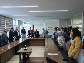 ERÜ’de hem açılış hem protokol töreni
