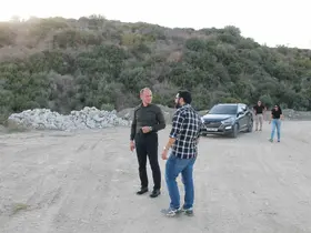 Erzin Kaymakamı Akpınar, organize sanayi bölgesindeki çalışmaları inceledi
