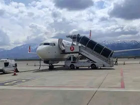 Erzincan Havalimanı 6 ayda 207 bin 884 yolcuya hizmet verdi
