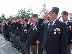 Erzincan’da 19 Eylül Gaziler Günü için tören düzenlendi
