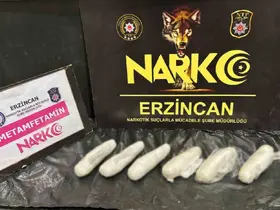 Erzincan’da 565 gram metamfetamin ele geçirildi: 2 şüpheli tutuklandı
