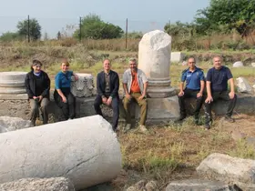 Erzin’de Issos Epiphaneia Antik Kenti’ndeki kazı çalışmaları sürüyor
