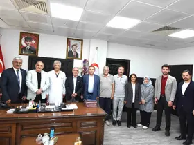Erzurum Kent Konseyi’nden Başhekim Eroğlu’na ziyaret
