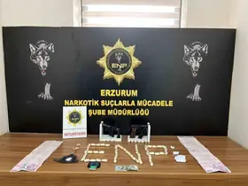 Erzurum polisinden uyuşturucu ve uyuşturucu tacirlerine geçit yok
