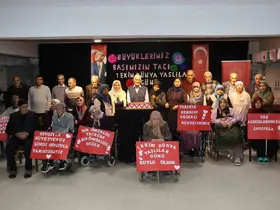 Erzurum’da dünya yaşlılar günü etkinlikleri
