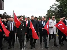 Erzurum’da Gaziler günü dolayısıyla kortej yürüyüşü düzenlendi
