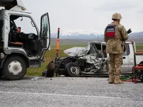Erzurum’da jandarma bölgesinde bir ayda 25 kişi trafik kazalarında yaralandı
