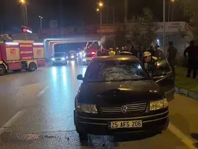 Erzurum’da otomobilin çarptığı genç kız ağır yaralandı
