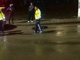 Erzurum’da scooter sürücüsüne araç çarptı: 1 yaralı
