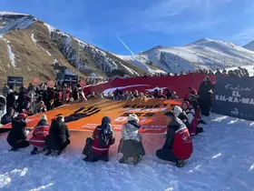 Erzurum’da "Şiddete karşı tek yürek" yürüyüşü düzenlendi
