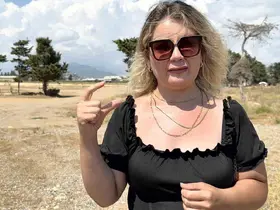 Eski sevgilisinin elinden kırılan bıçakla kurtuldu
