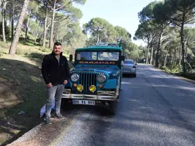 Eski yeşil cipler Aydın dağlarının vazgeçilmezi oldu
