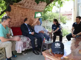 Eskişehir İl Emniyet Müdürü Yılmaz’dan şehit babasına anlamlı ziyaret
