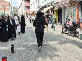 Eskişehir’de bir öğrenci LGS’ye son anda yetişti

