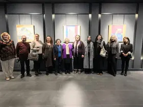 Eskişehir’de ‘Kare Kök-K/Square Root-K’ Resim sergisi ilgi gördü
