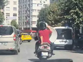 Eskişehir’de tehlikeli taşımacılık
