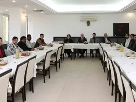 ESOGÜ yönetimi uluslararası öğrencilerle öğle yemeğinde bir araya geldi

