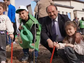 ETÜ kampüsünde 3000 fidan toprakla buluştu
