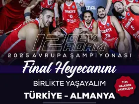 EuroBasket finali dev ekranda izlenecek
