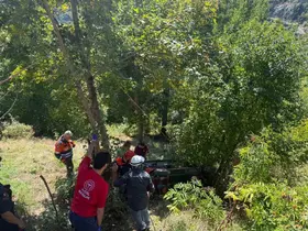 Evinin önündeki duvardan ATV ile düştü: 76 yaşındaki sürücü hayatını kaybetti
