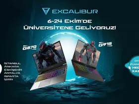 Excalibur, üniversite kampüslerinde gençlerle buluşuyor
