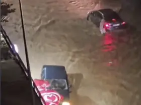Fatsa’da sağanak: Yollar göle döndü
