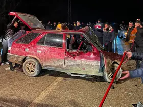 Feci kazada 1’i ağır 6 kişi yaralandı