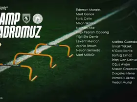Fenerbahçe’nin Samsunspor maçı kamp kadrosu açıklandı
