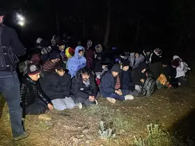 Fethiye’de 24’ü çocuk 58 düzensiz göçmen yakalandı