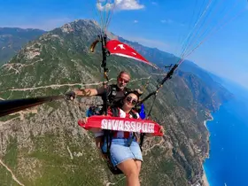 Fethiye semalarında Sivasspor atkısı açtı
