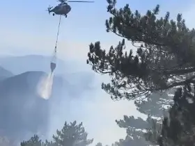 Fethiye’de orman yangını