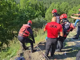 Filyos Çayı’nda akıntıya kapılan Erten’in cansız bedenine ulaşıldı
