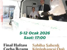 Final haftasında içleri ısıtan çorba ikramı Niğde Belediyesi’nden
