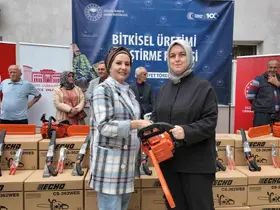Fındıkta verim ve kalite için ekipman desteği
