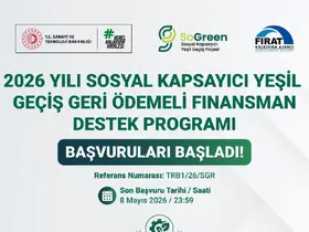 Fırat Kalkınma Ajansı’ndan KOBİ’lere 235 Milyon TL’lik yeşil dönüşüm finansmanı
