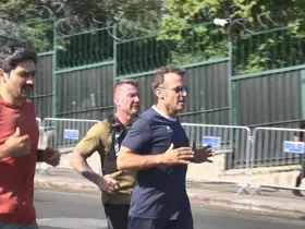 Fransa Cumhurbaşkanı Macron, Ankara’da sabah koşusu yaptı
