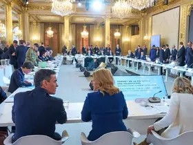Fransa’daki Gönüllüler Koalisyonu Liderler Zirvesi başladı
