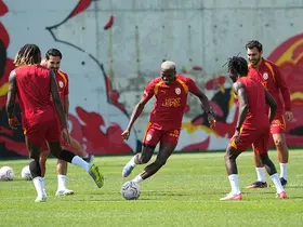 Galatasaray, Göztepe maçının hazırlıklarını sürdürdü
