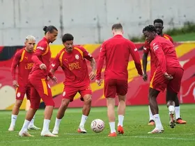 Galatasaray, Trabzonspor maçı hazırlıklarına devam etti
