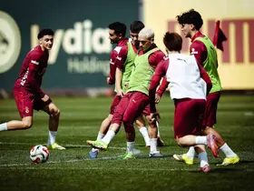 Galatasaray, Trabzonspor maçı hazırlıklarına devam etti
